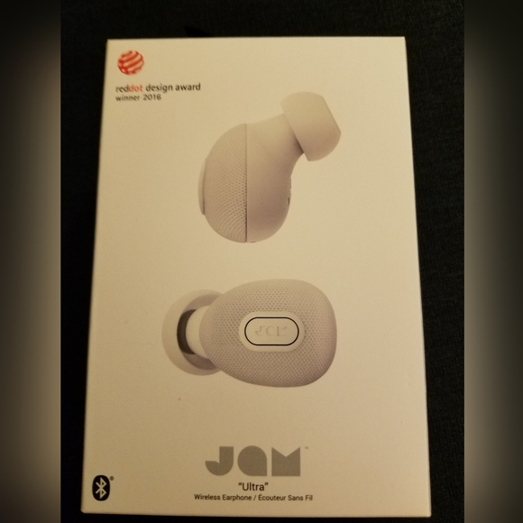 New JAM Ultra True wireless earbuds bluetooth 2016 Reddot Award Winner WHITE - Picture 3 of 6
